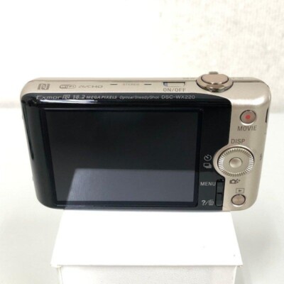 SONY Cyber-shot DSC-WX220 Digital Camera Compact Gold USED