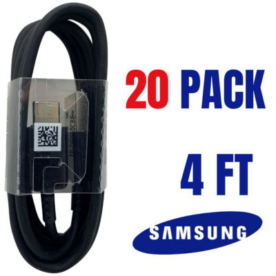 1000X Wholesale Lot Type C Cable Fast USB-C Charger Cord For Samsung Android 4FT