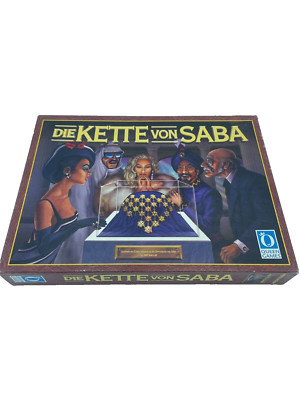 Queen Games Die Kette von Saba Familienspiel 1 Auflage 1997 Vollständig