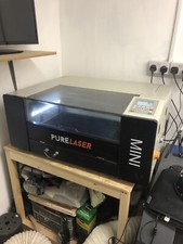 PURE LASER Engraver cutter 30 X 50 Cm 50 Watt Tube Compact USED