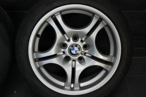 Original BMW 3er e46 M Alufelgen 17 Zoll Winterräder NEU Satz 225 45 245 40 r17 - Bild 3 von 6