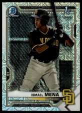 2021 Bowman Ismael Mena Chrome Prospects Mojo Refractor #BCP-36