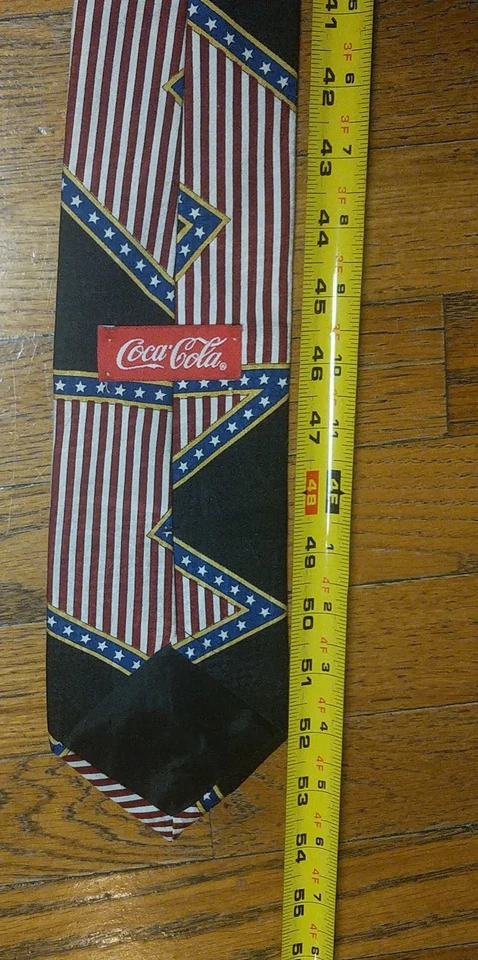 复古可口可乐北极熊扣篮篮球圈领带美国制造爱国旗帜 — 第 4/4 张图片