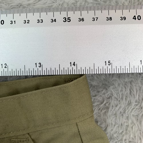Dickies Beige Pleated Front Chino Shorts Women's 28W 7.5L - Picture 11 of 12