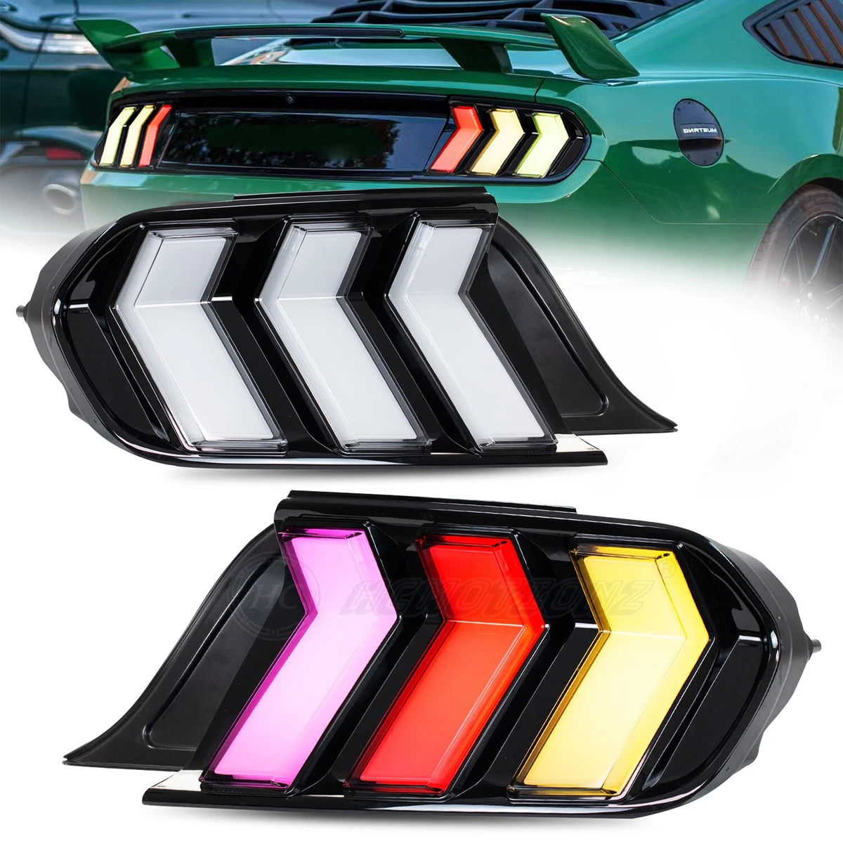 2020 mustang 2024 tail lights