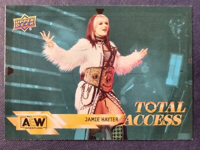 2024 AEW Jamie Hayter - Total Access Trading Card Upper Deck Mint #87826