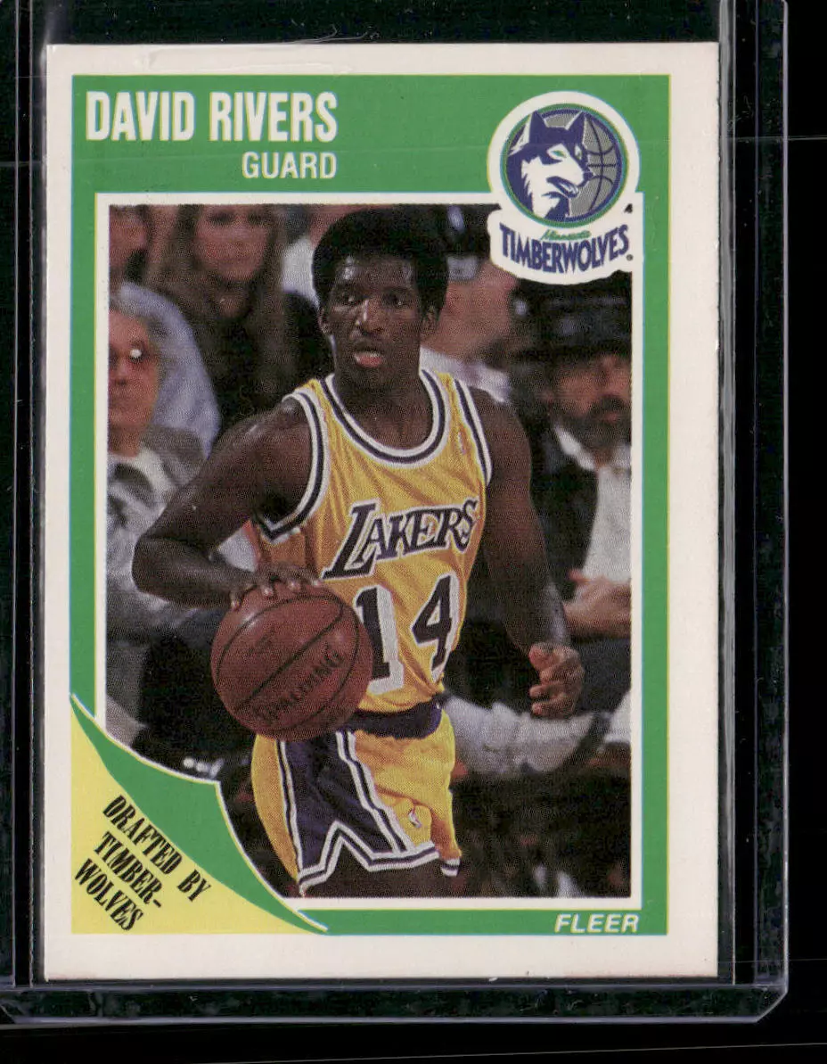 David Rivers trading card