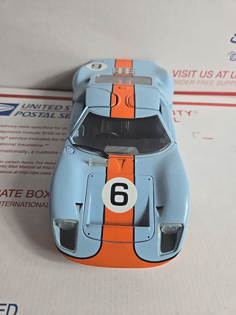 Jouef Evolution 1/18 Scale Model Car 3008 - Ford GT40 #6 Jouef Evolution 1/18 Scale Model Car 3008 - Ford GT40 #6