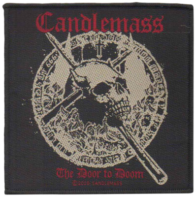 CANDLEMASS - The Door To Doom - 10 cm x 10 cm - Patch - 167720