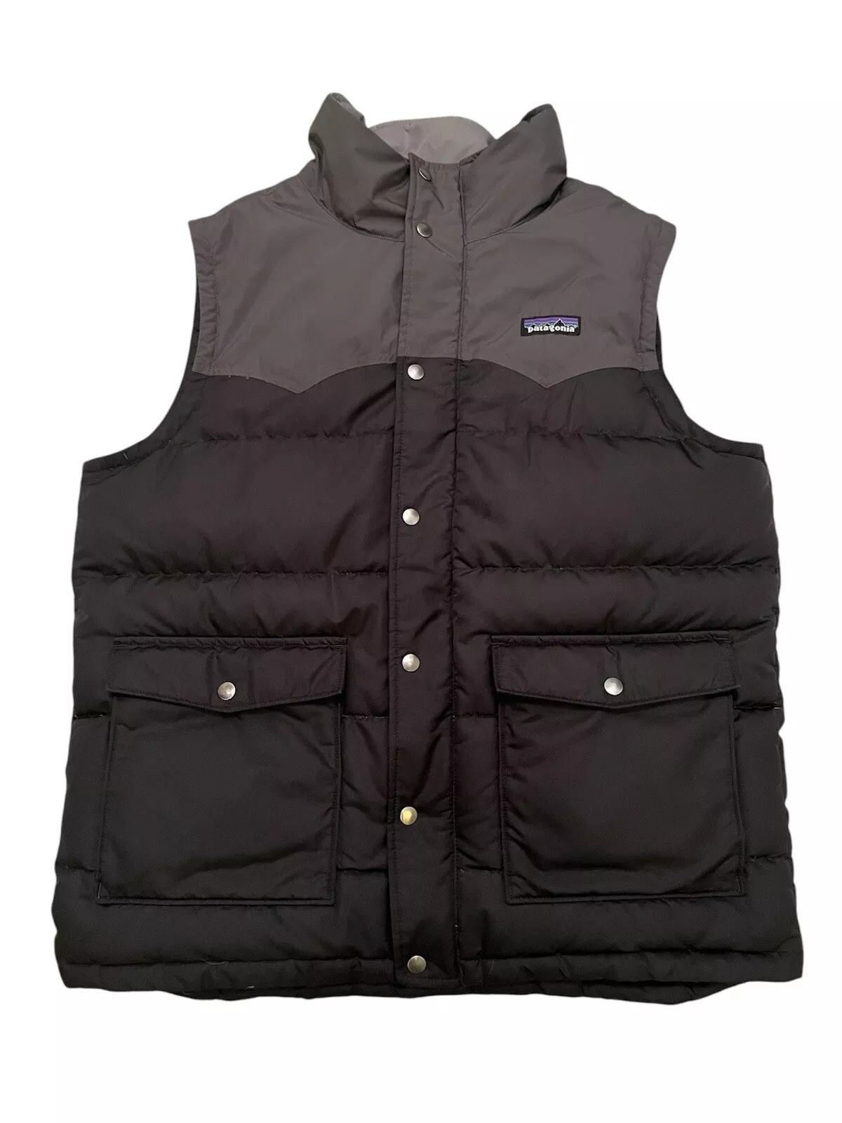 patagonia slingshot puffer down two tone western jacket