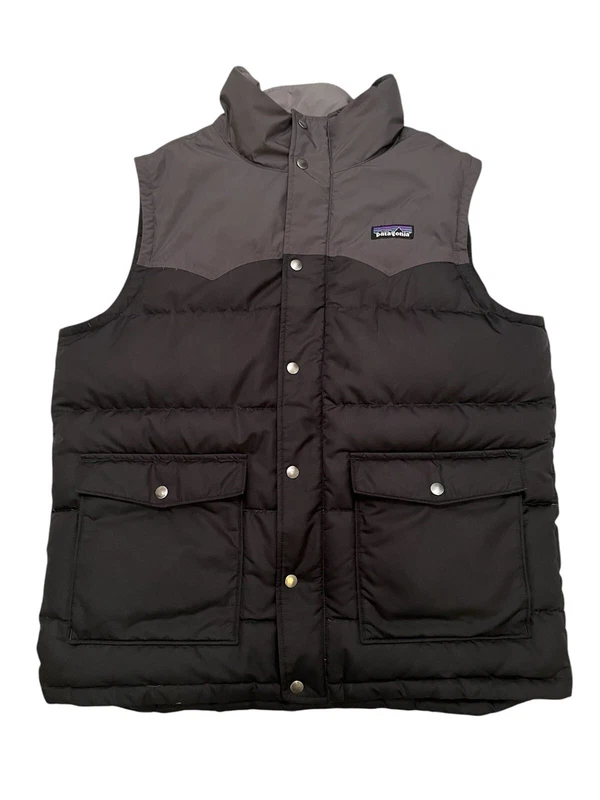 patagonia slingshot puffer down two tone western jacket