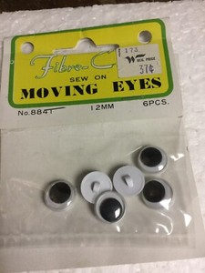 Fibre Craft Moving Eyes