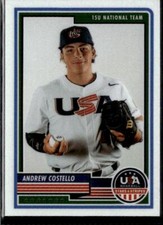 2023 Panini USA Baseball Stars & Stripes #24 Andrew Costello