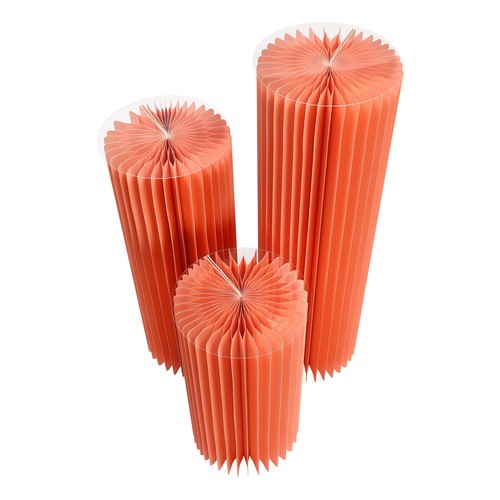 3PCS Foldable Paper Columns Display Pedestals Stands for Birthday Party Decor - Picture 16 of 23