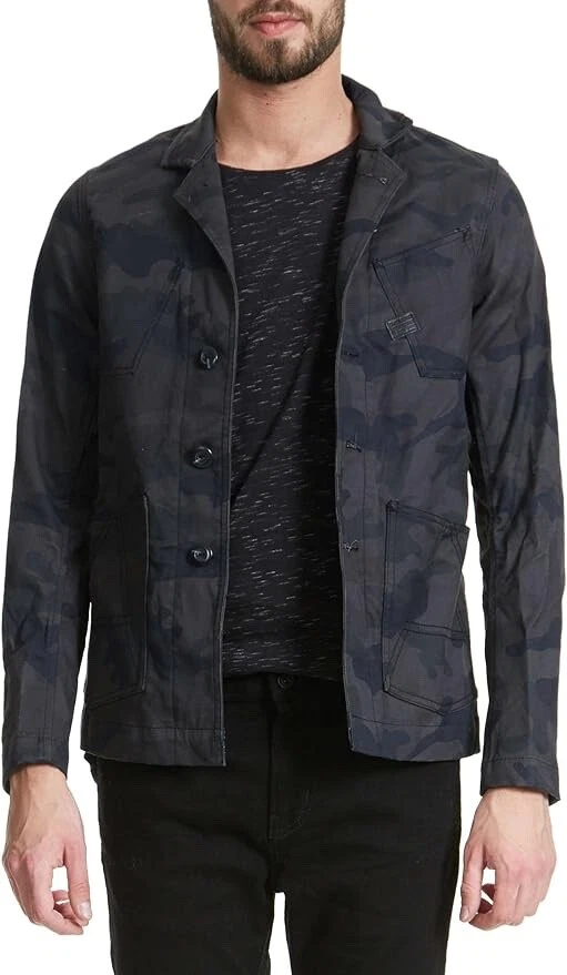 G-Star A Crotch 3D Cropped Blazer Camo King BT/ MDF M