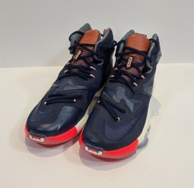 New Nike Lebron XIII 13 LUXBRON US Size 10 2016 823300 941 Multicolour Obsidian