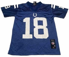 Reebok NFL Indianapolis Colts Peyton Manning 18 Jersey Youth Size Small 8