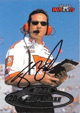 @@GREG ZIPADELLI 1999 WHEELS #83 AUTOGRAPHED CARD NASCAR STEWART@@1