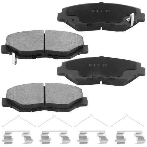 Front Ceramic Brake Pads w/Hardware For 20122021 Honda Civic 20032011
