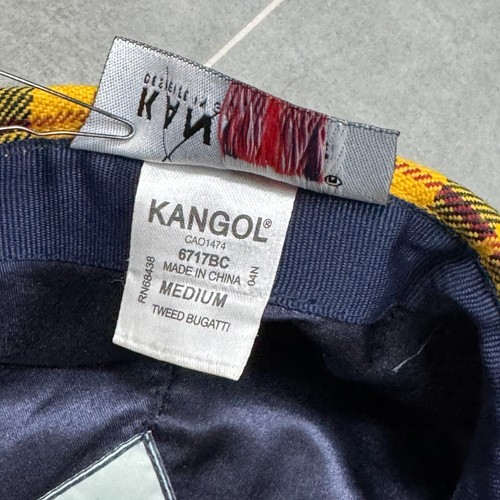 Kangol Tweed Bugatti Hat Size M - Picture 9 of 14