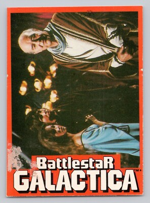 Vintage Battlestar Galactica Sire Uri #28 Trade Card 1978 | eBay