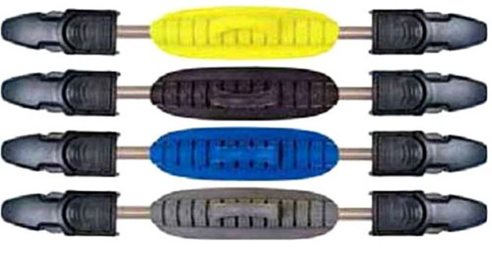 INNOVATIVE SCUBA Stainless Steel Diver Colored EZ Recreational Spring Fin Straps Scuba Diving