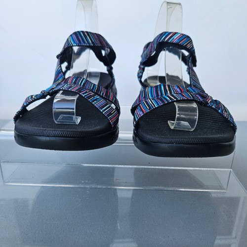 Skechers Gogo Mat Womens Sz 9 Multi-Color Walking Sport Sandals - Picture 4 of 7