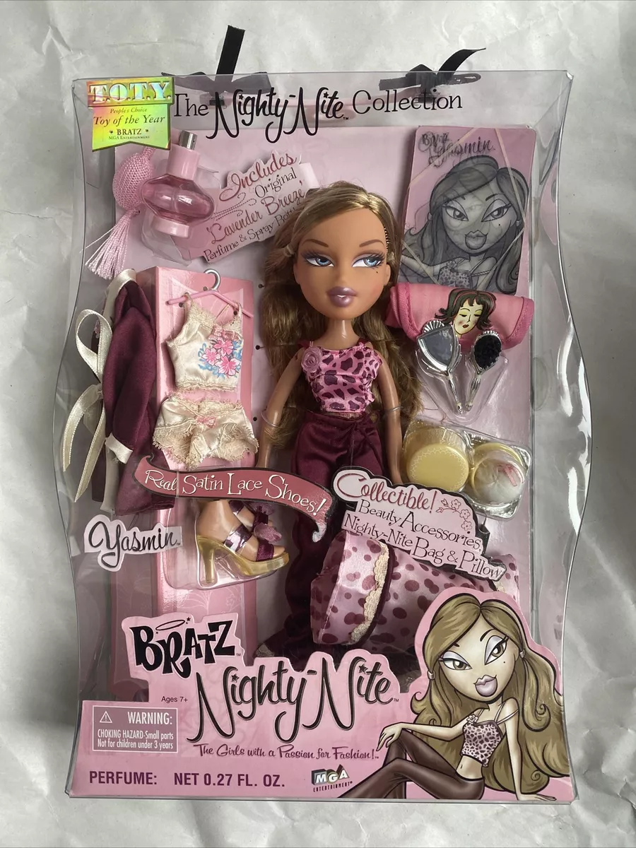 Bratz Sweet Dreamz Pajama Party Yasmin Boxed, migglemuggle