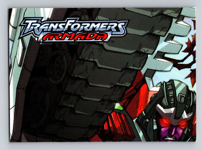 2003 Fleer Transformers Armada #102 Puzzle B Card Piece 9 Hasbro Autobot