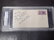 PSA/DNA 1963 AUTOGRAPH  Ron Vander Kelen Vikings Quarterback Envelope 