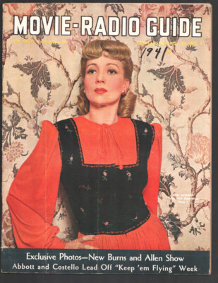 MAG: Movie-Radio Guide 11/29/1941-Ann Southern -Abbott & Costello -Red Skelto...