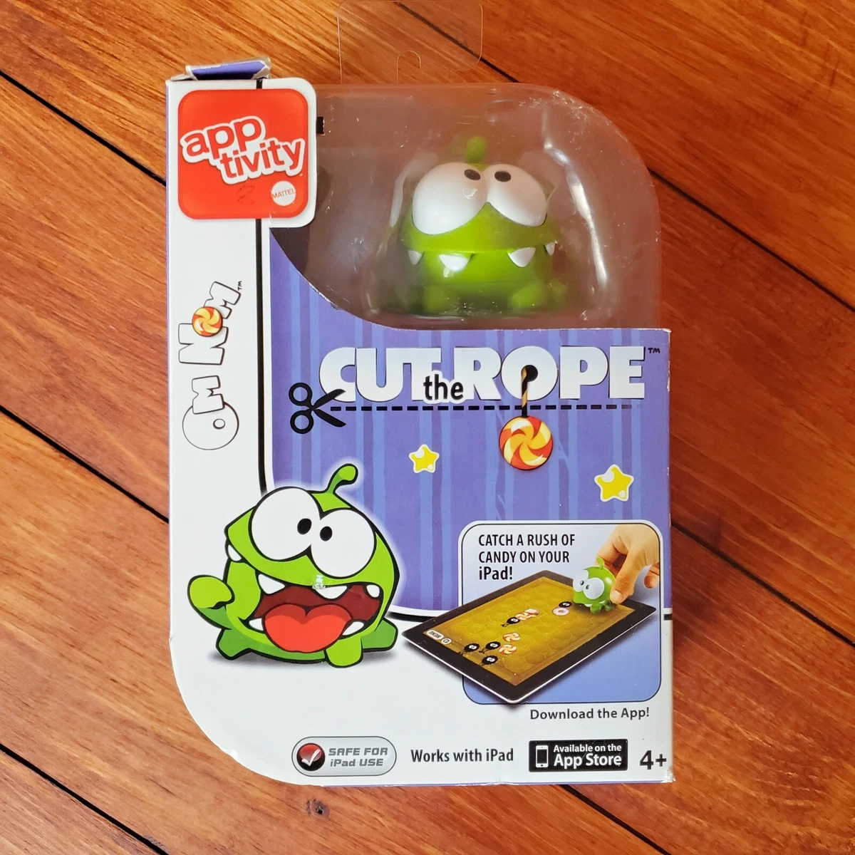 Apptivity Cut The Rope Game Works On iPad 2012 Original Packaging