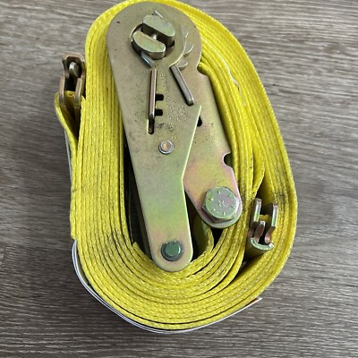 Ancra Ratchet Tie Down Strap 16 ft.L x 2''W, 1333 lb. Load Limit - 40021-21 NEW