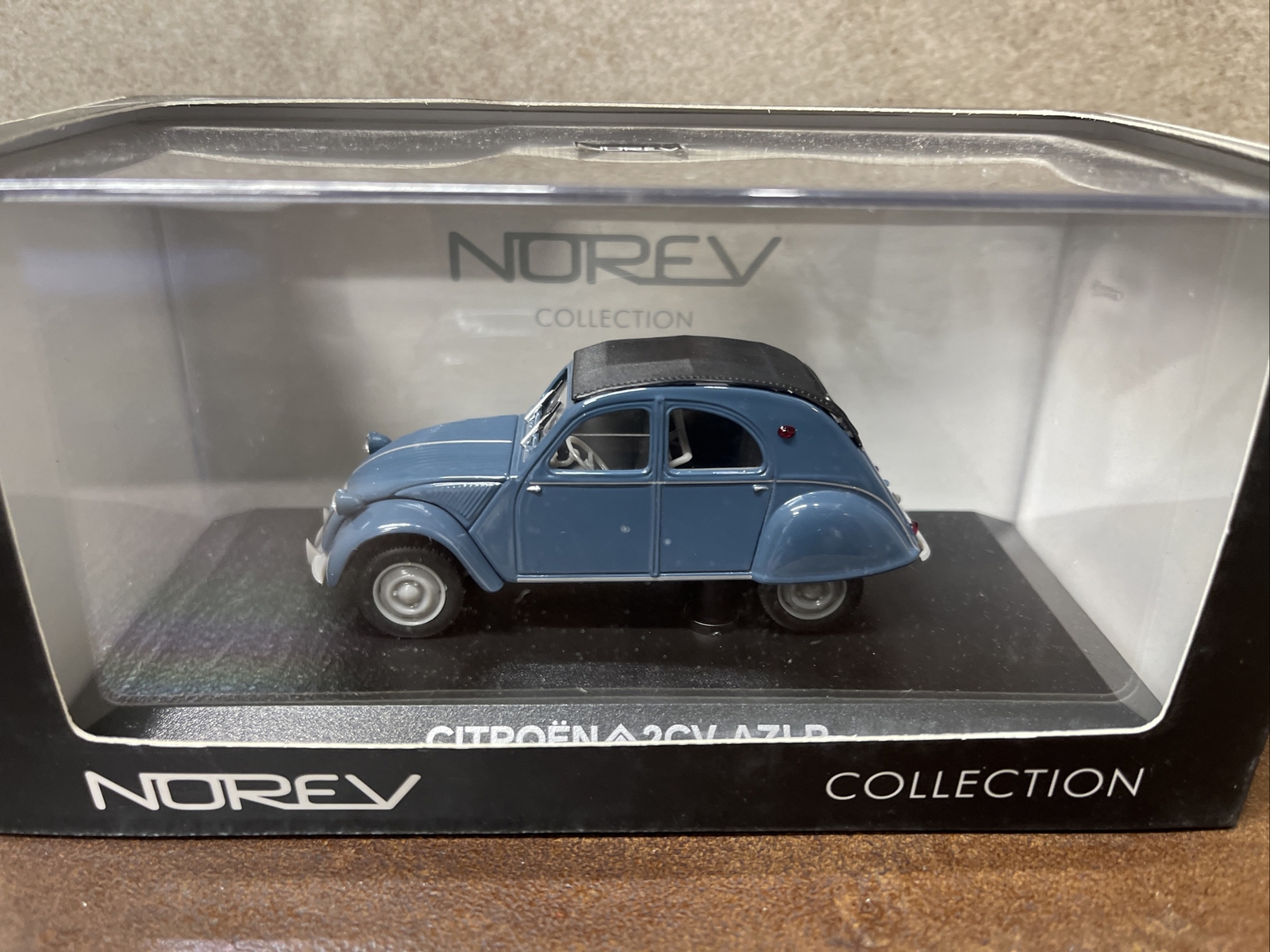Norev 1:43 Citroen 2cv AZLP Blue