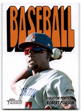 2021 Topps Heritage Minor League 1972 Pack Cover Cards Robert Puason Stockton
