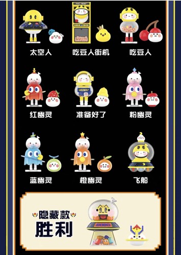 Bobo & Coco Pac Man Space Series Confirmed Blind Box Figur Spielzeug Geschenk - Bild 7 von 30