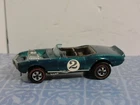 Hot Wheels Vintage Redines Light My Firebird 1969 Aqua Brown Interior