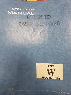 Elgar Signal Routing Plug In Manuals & Books - Plug-In Instruction Manual
