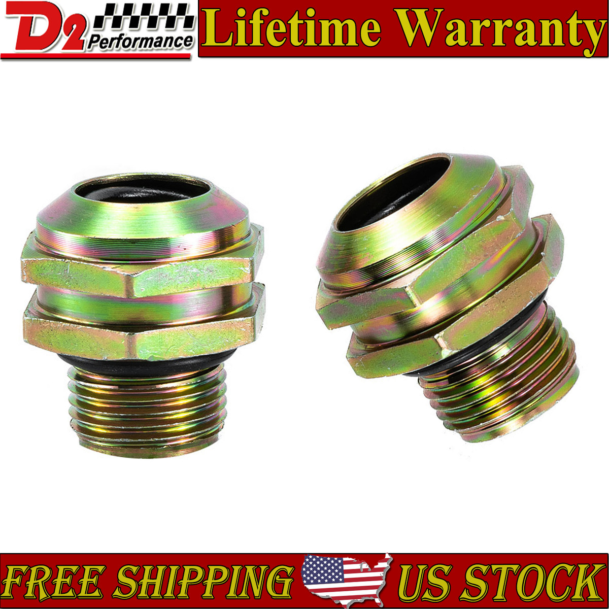 yhsf-118 Pair M18*1.5 Transmission Oil Cooler Connector FOR 03-07 Ford F250