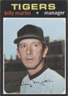 1971 Topps - Billy Martin #208