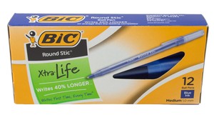 Bic round stic med Blue dz 20120/gsm11bl (070330201200)