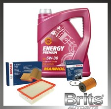 KIT DE SERVICIO BOSCH FILTROS DE ACEITE DE AIRE Y ACEITE PARA SEAT LEON 1.6 TDI MK3 2012 EN ADELANTE