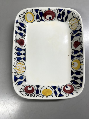 Rorstrand Sweden Marianne Westman  Pomona  Large Serving Dish - Fish Model 25