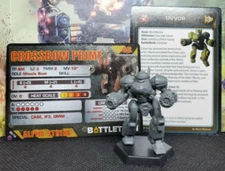 Battletech Crossbow, Mech + Pilot Cards Clan Heavy Battle Star Catalyst