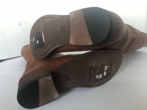 $378.00 FRYE Melissa Button Leather COG Women Boots Shoes 7 - Picture 10 of 12