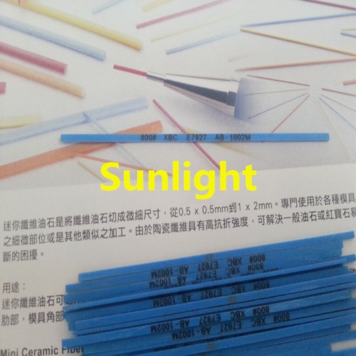 5PCS 1*2*100mm Fiber Oilstone Cutter Grinding for Ultrasonic Grinder 1002M - Picture 9 of 11