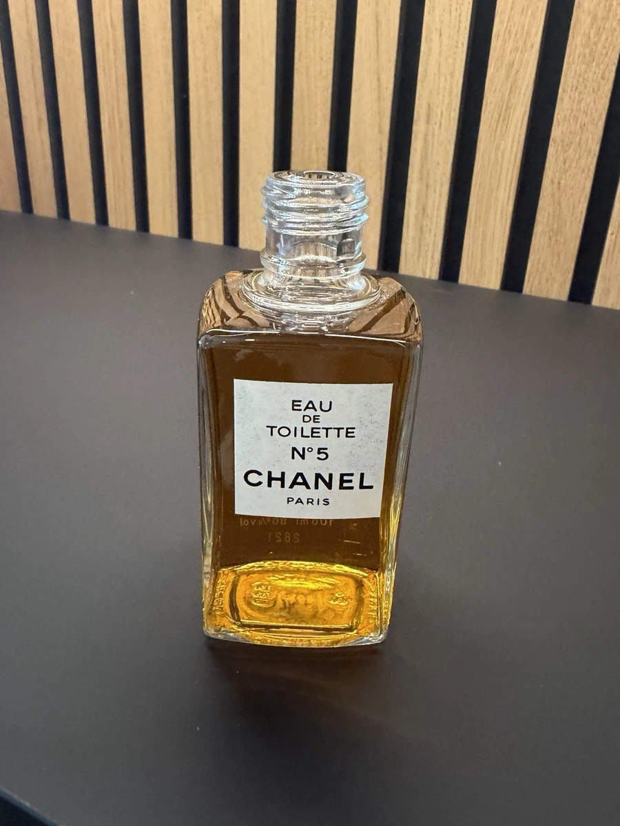CHANEL N°5 Eau de Toilette 100 ml 80% Vol. Embotellado antiguo vintage original