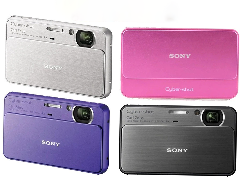 Sony Cyber Shot DSC-T99 Digital Camera 4X Optical Zoom(Silver