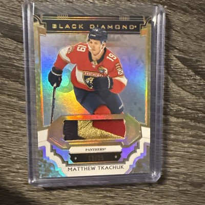 Matthew Tkachuk 2024-25 Upper Deck Black Diamond Premium Relic #BDB-MT    /25  