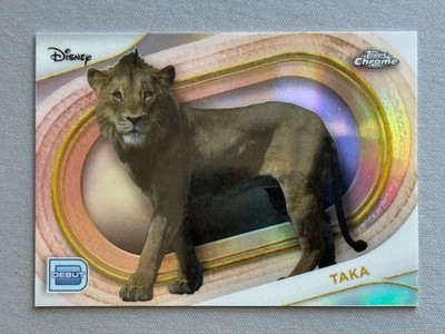 2025 Topps Chrome Disney #197 Taka Debut Refractor